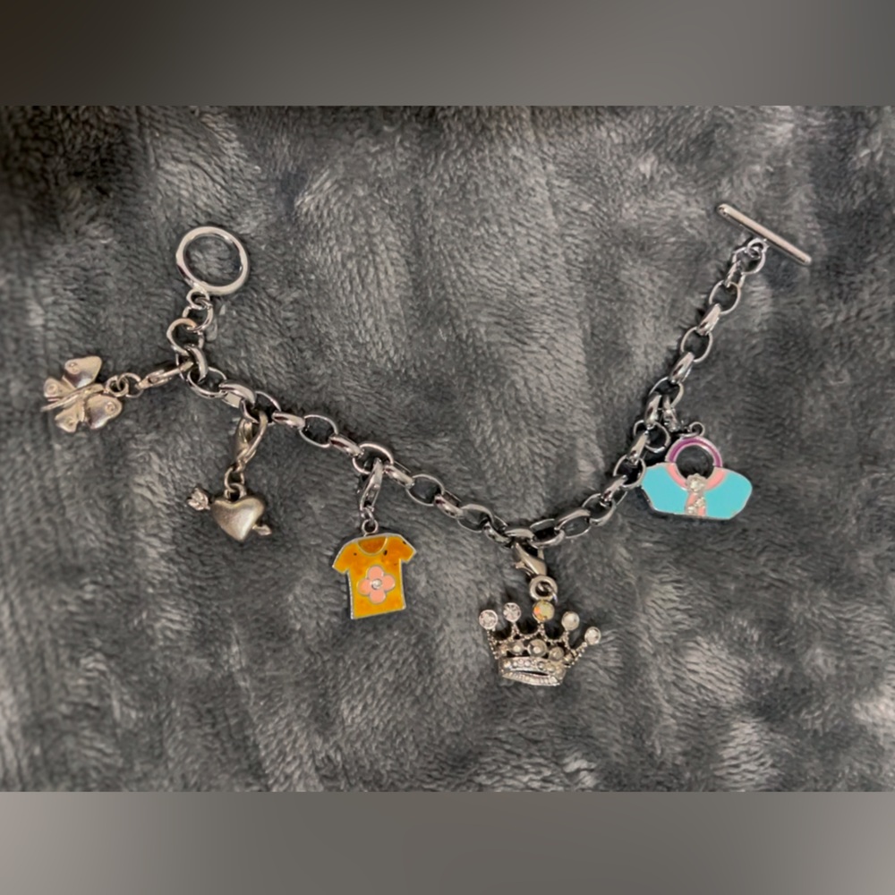 Sterling silver Custom Charm Bracelet